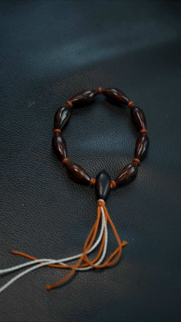 手串/手链橄榄核1.3精抛紫皮四花