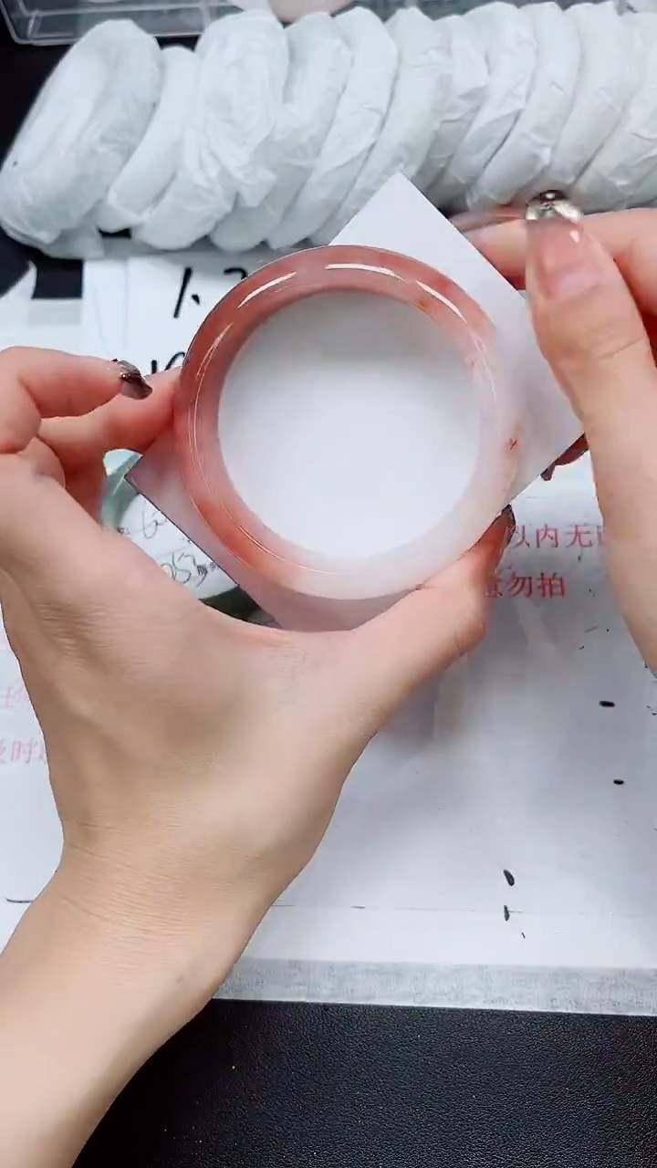 【闪购商品】石英质玉手镯未镶嵌A61-59/60