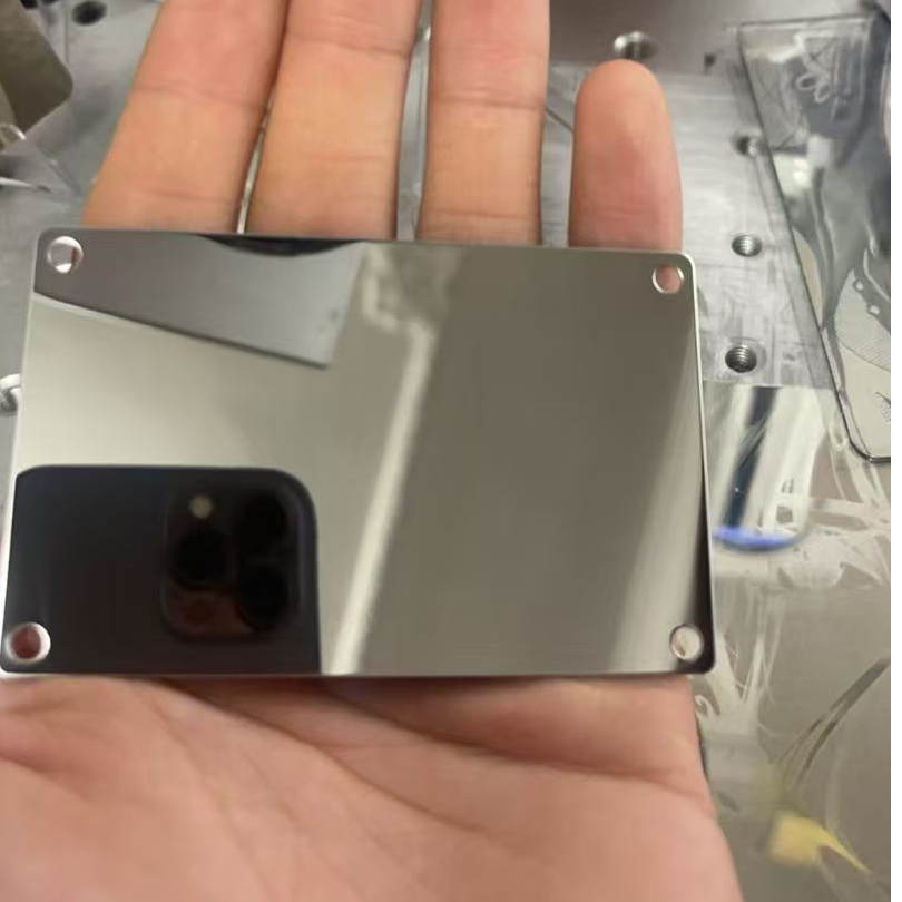 【来图定制】8*5四孔原色不锈钢镜面DIY雕刻谷子