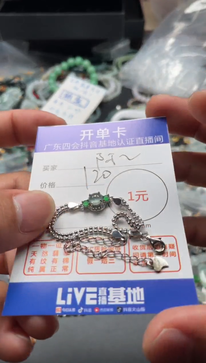 翡翠未镶嵌颈饰阿*～挂件