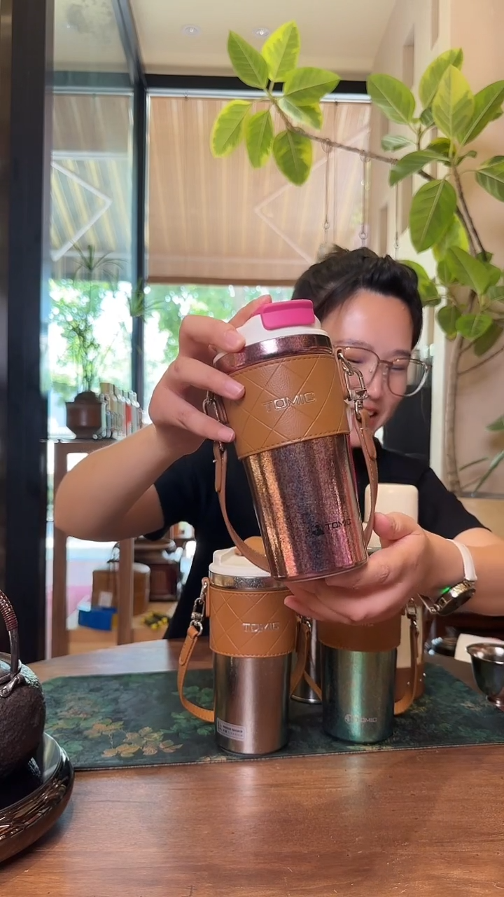 咖啡杯纯钛粉色咖啡杯纯钛粉色
