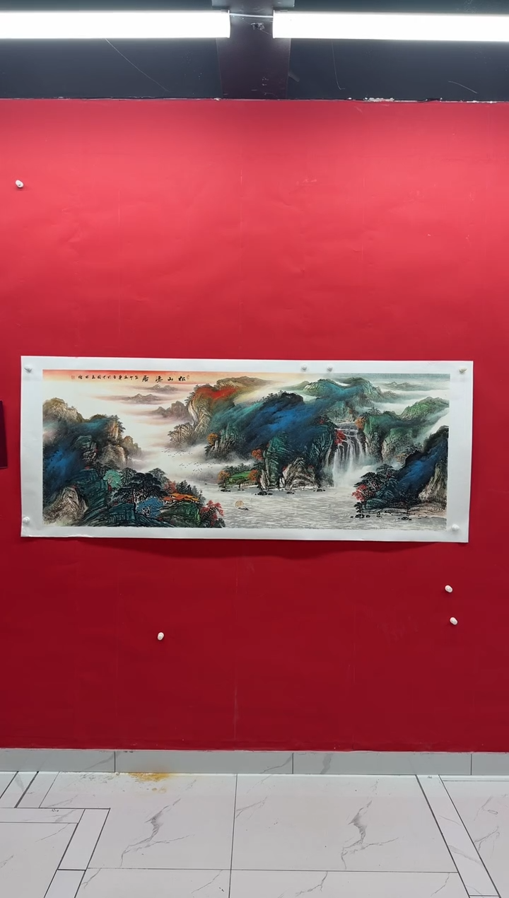 国画画家陆远华纯手绘原作