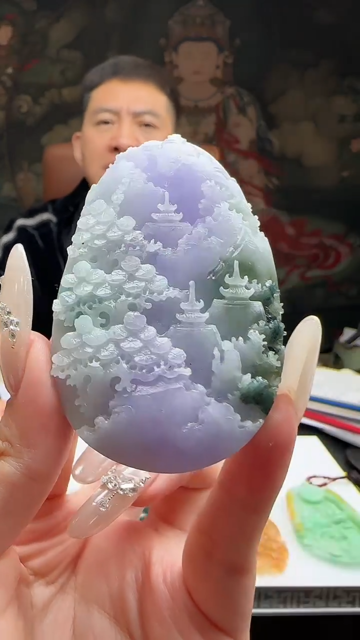 未镶嵌定制翡翠J-@@QJNN121154多样性发其一