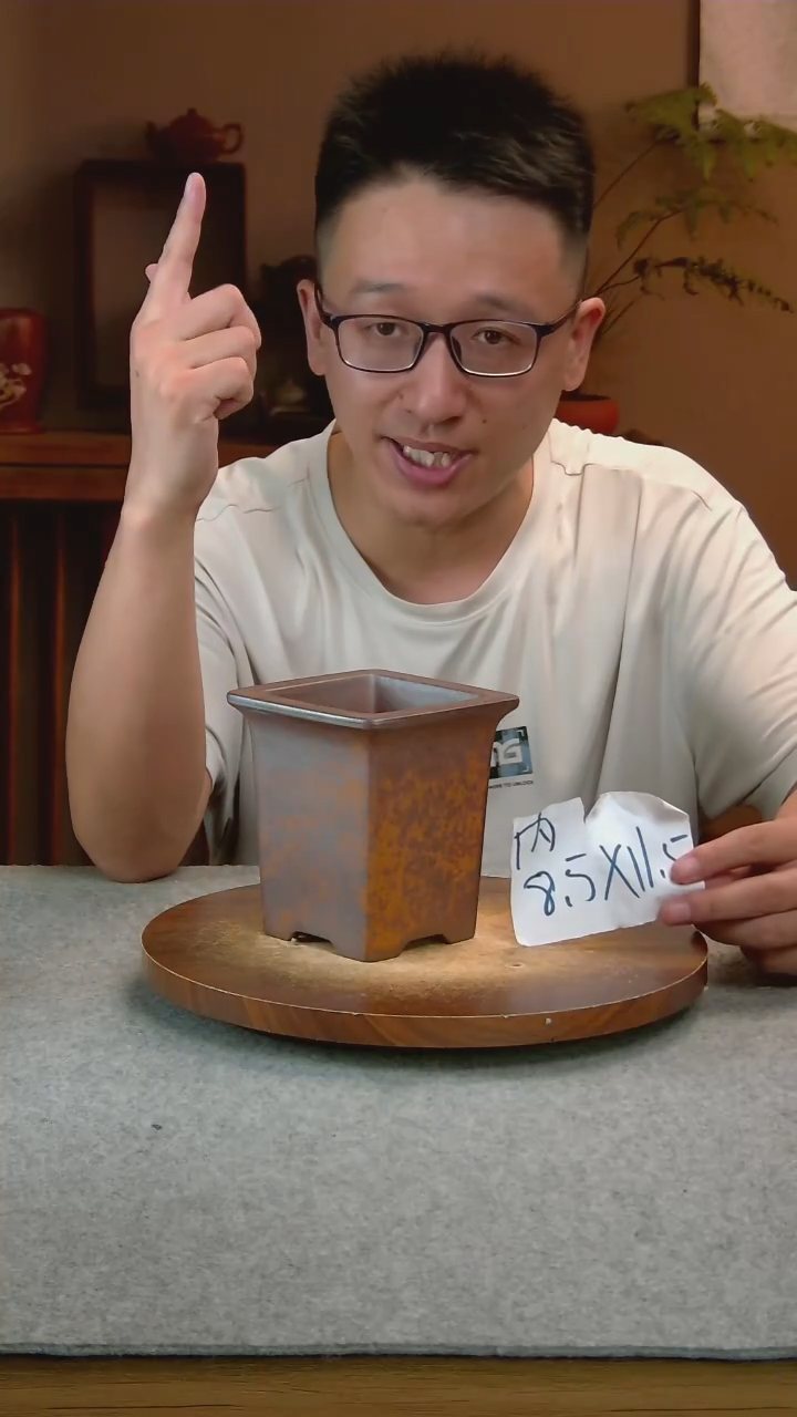 P14艾砂宜兴紫砂花盆