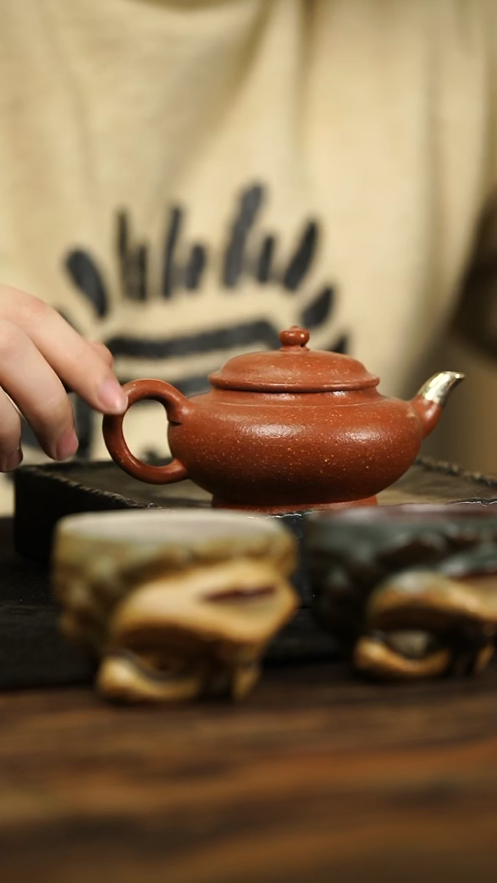 【闪购商品】紫砂茶杯88号紫砂柴烧