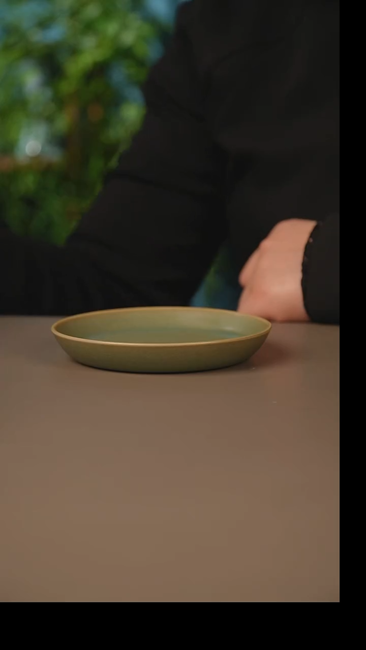 柴烧青绿丰华碟一级