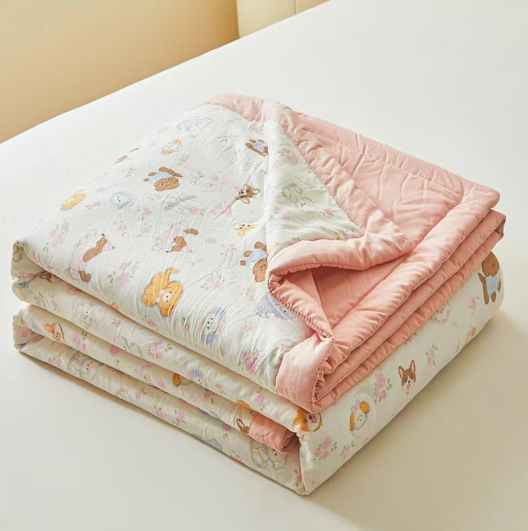 【萌宠乐园】 100*110cm水洗棉夏被