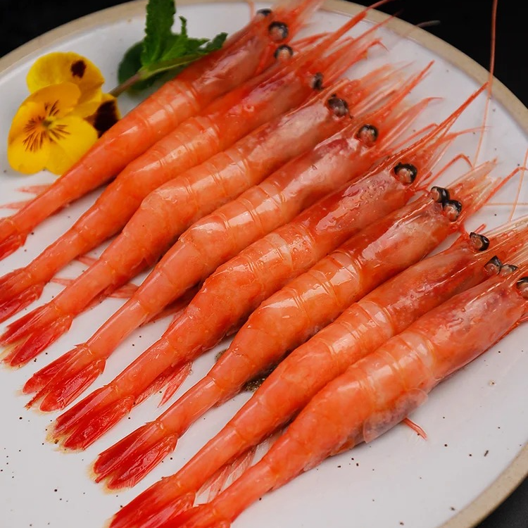 俄罗斯甜虾刺身六只120克
