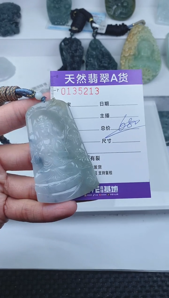 【闪购商品】翡翠颈饰未镶嵌       213