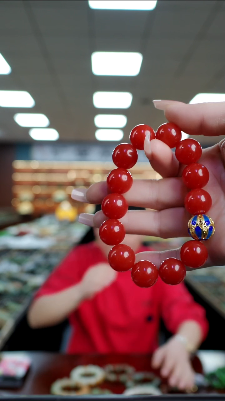 未镶嵌蛇纹石玉手串多样是发货随机发一