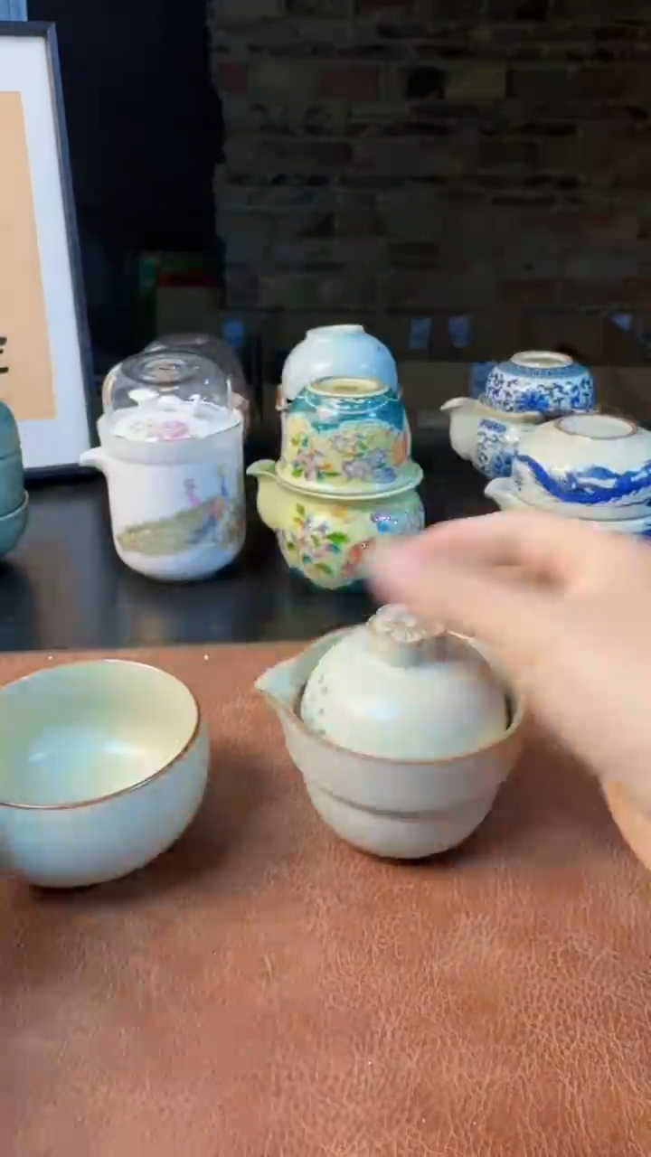 【闪购商品】杯德化白瓷，快客茶具