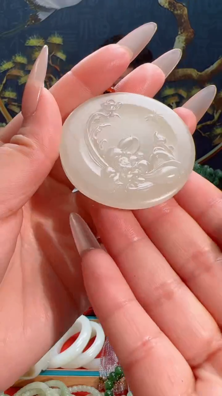 【闪购商品】和田玉吊坠未镶嵌1