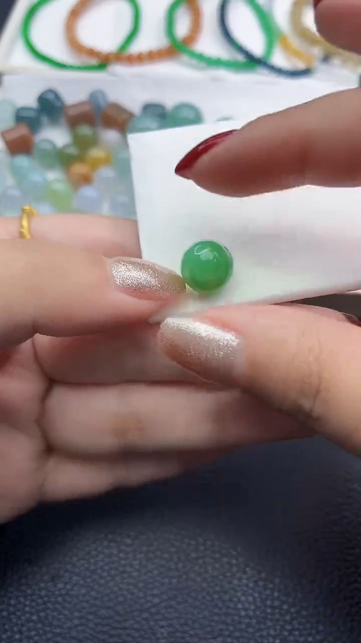 未镶嵌定制翡翠米*@7438