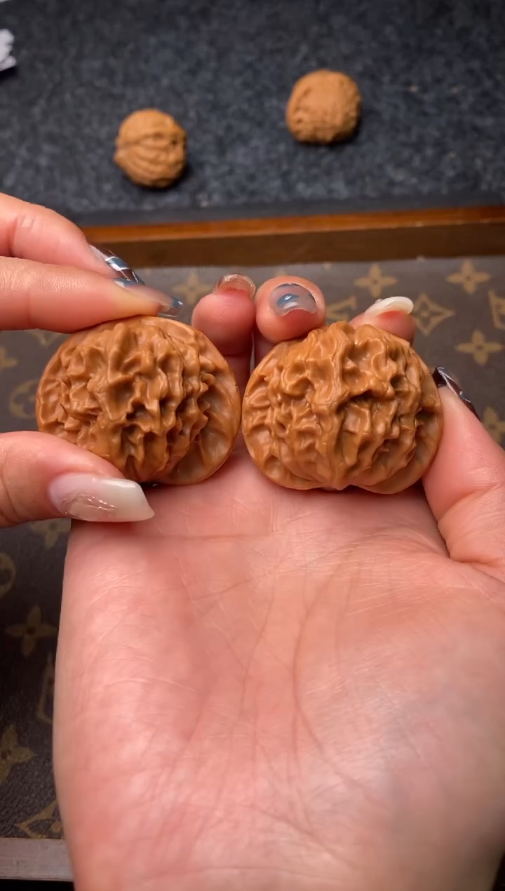 把件文玩核桃b217号42尺龙鳞