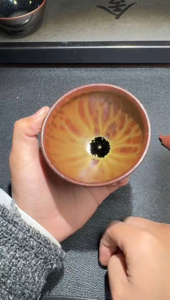 茶盏严柳忠龙窑柴烧201