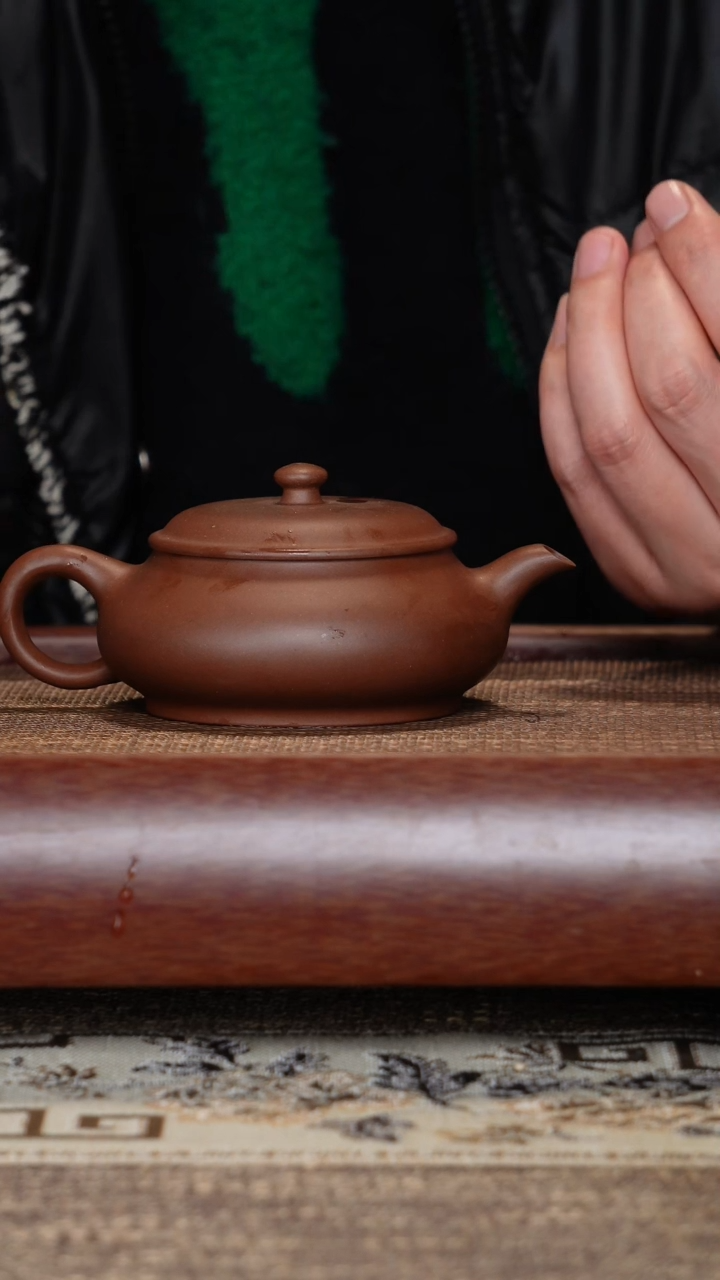 【闪购商品】紫砂茶壶微瑕明炉老紫泥半手工