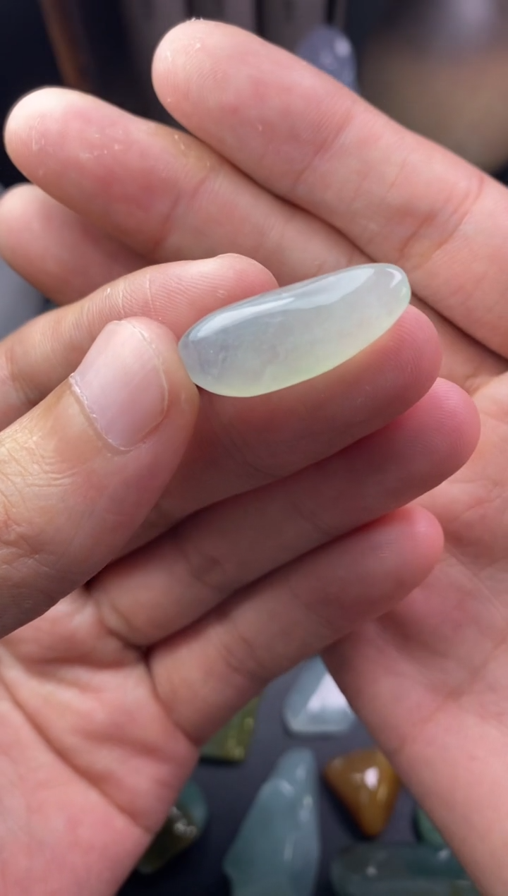 定制翡翠未镶嵌翡翠片料定制未镶嵌3.27-5