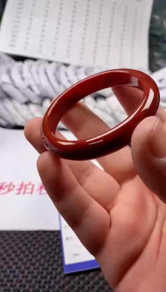 【闪购商品】玛瑙/玉髓手镯未镶嵌64-54多样性发货看清圈口下单