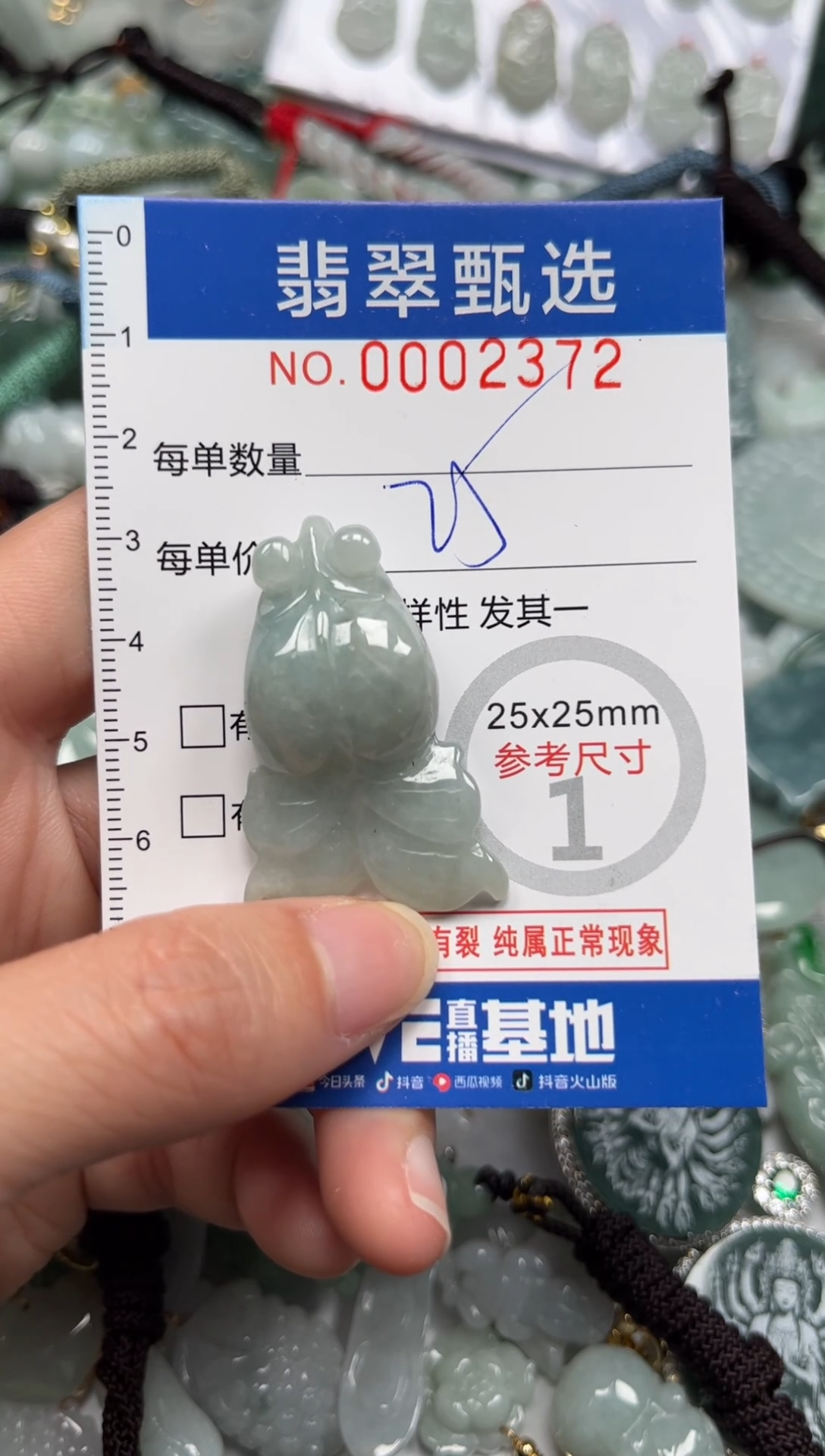 【闪购商品】翡翠颈饰未镶嵌00..2372