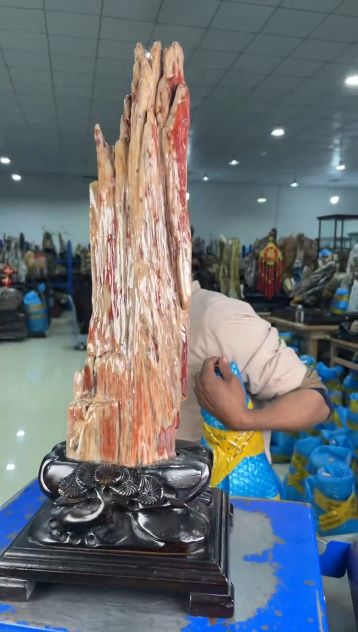 【闪购商品】硅化玉摆件未镶嵌92