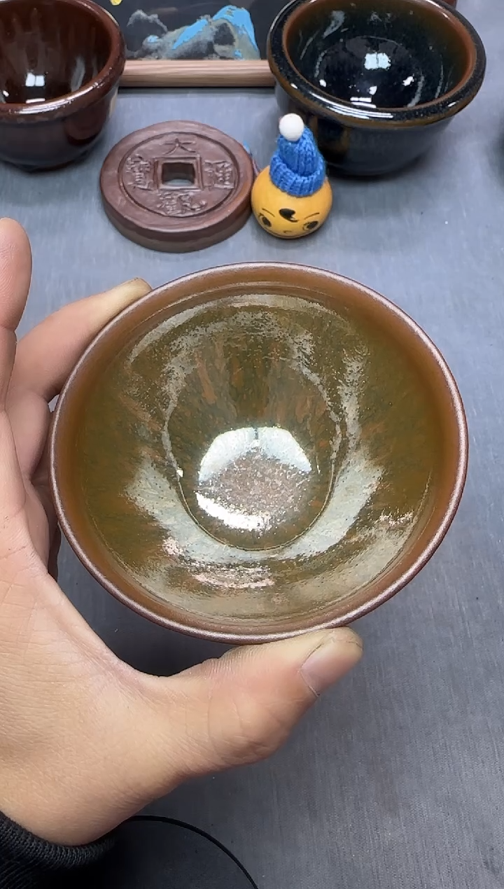 茶盏印春堂柴烧建盏