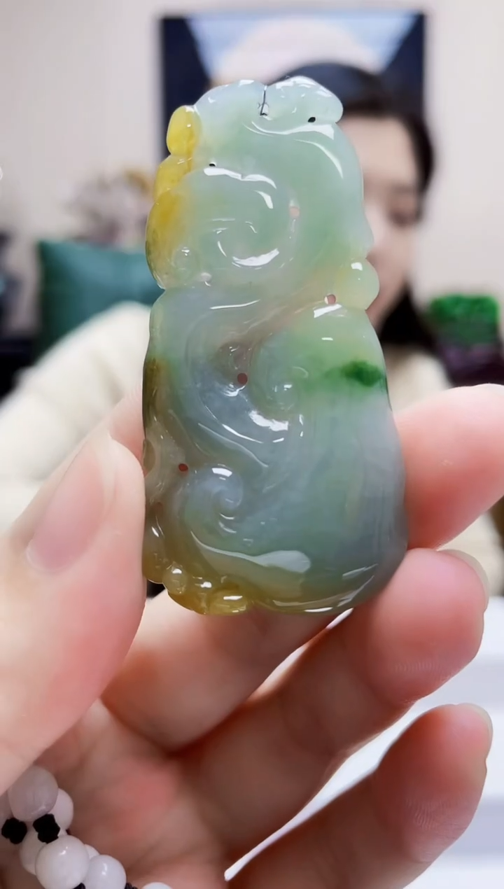 未镶嵌定制翡翠吊坠145