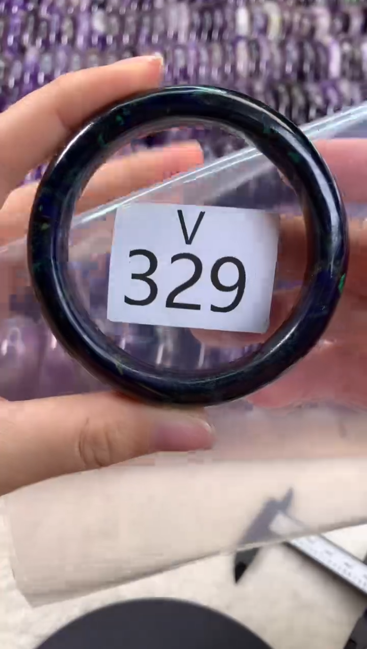 【闪购商品】水晶水晶手镯V未镶嵌329-56