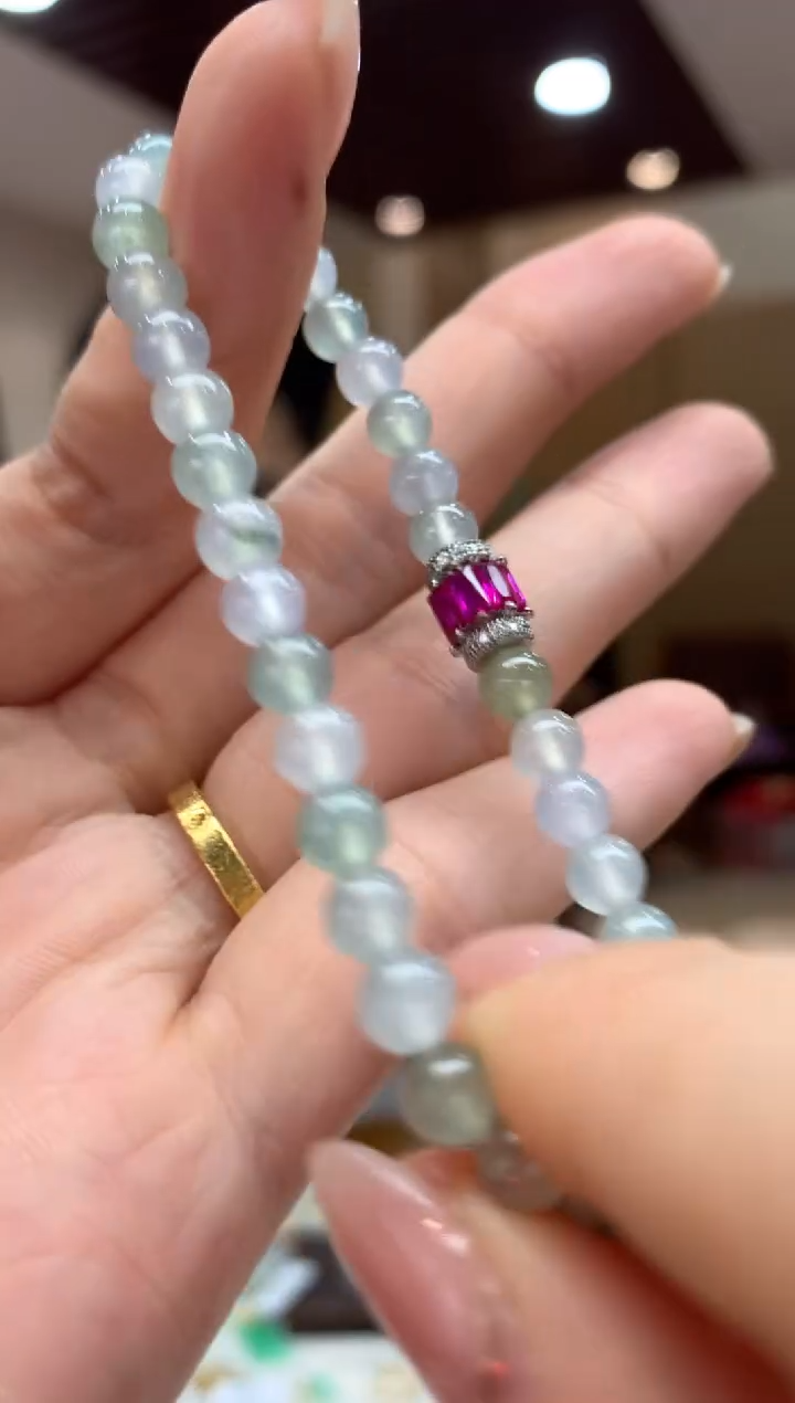 未镶嵌手串翡翠手串