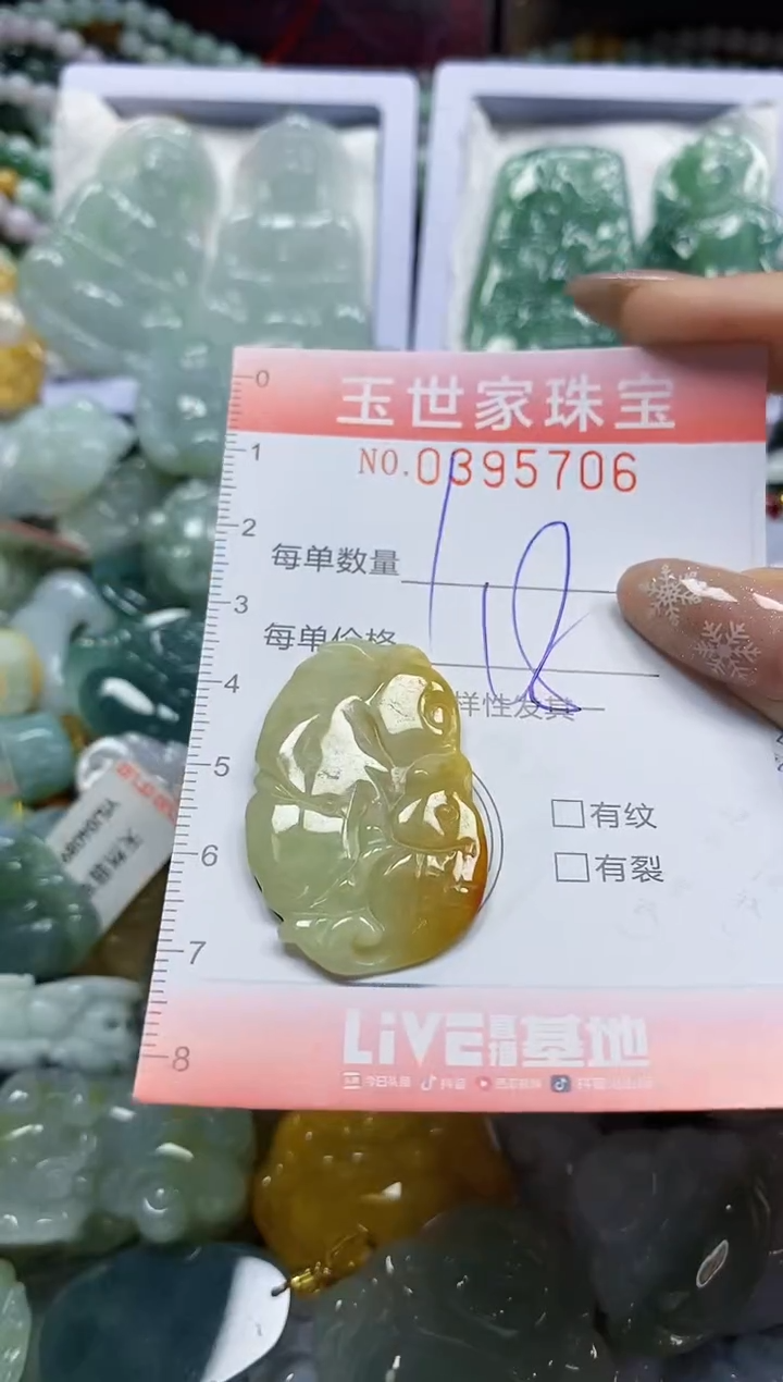 颈饰未镶嵌翡翠闪购0395706