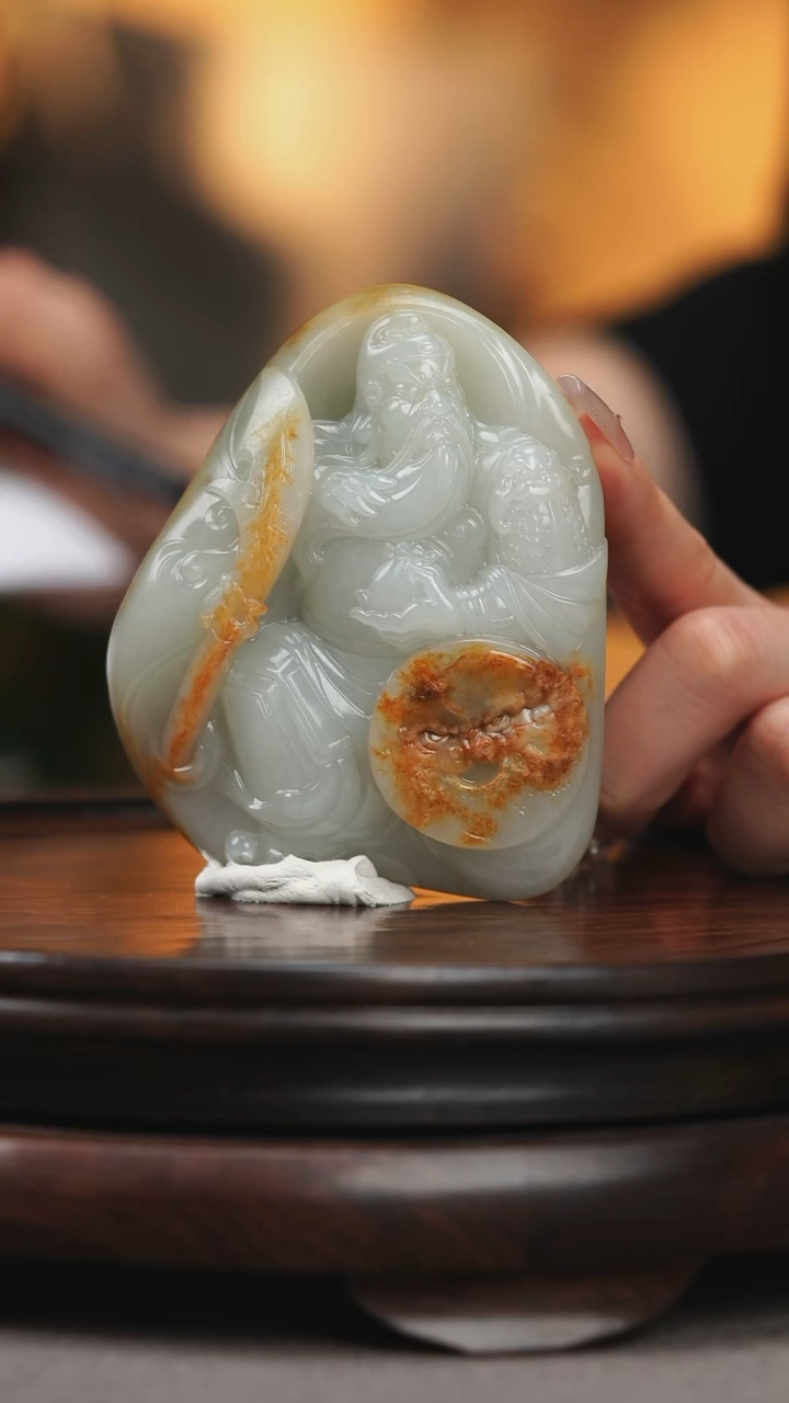 未镶嵌和田玉把件 