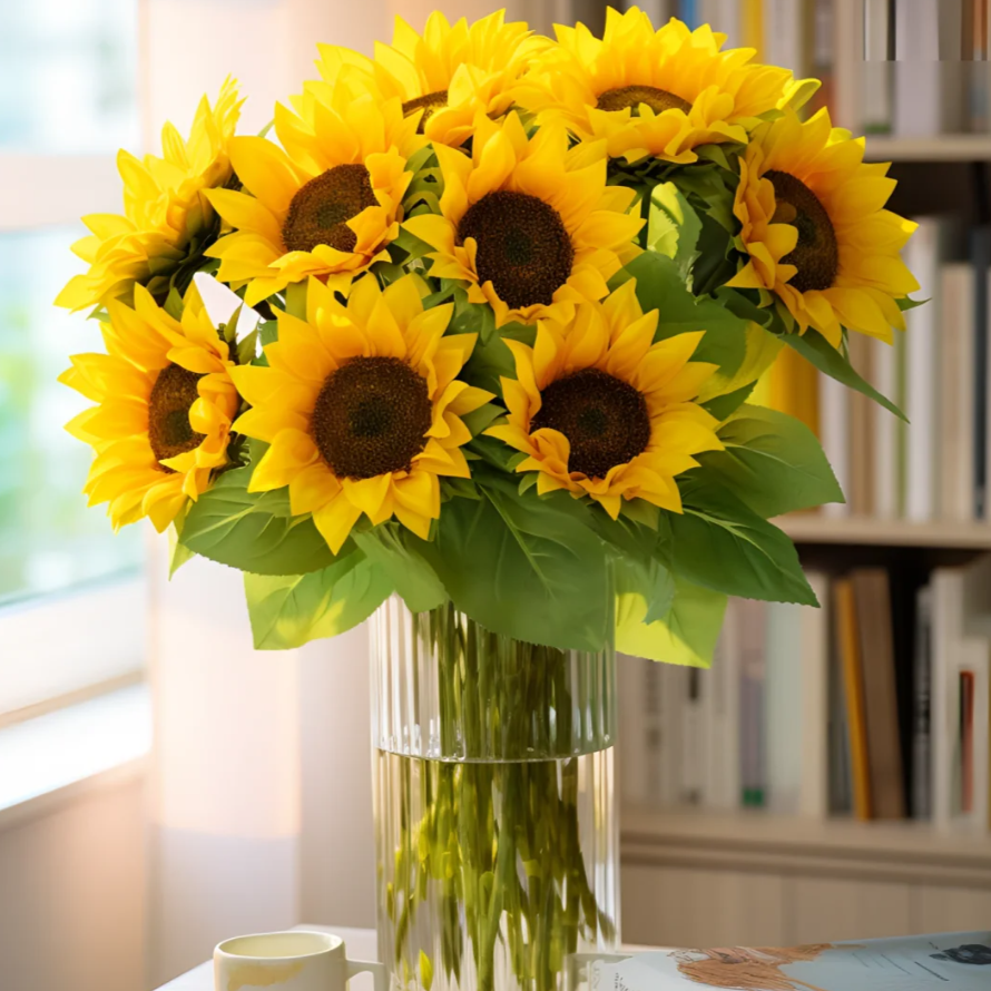 【黑心向日葵】向阳而生向日葵 家居鲜花