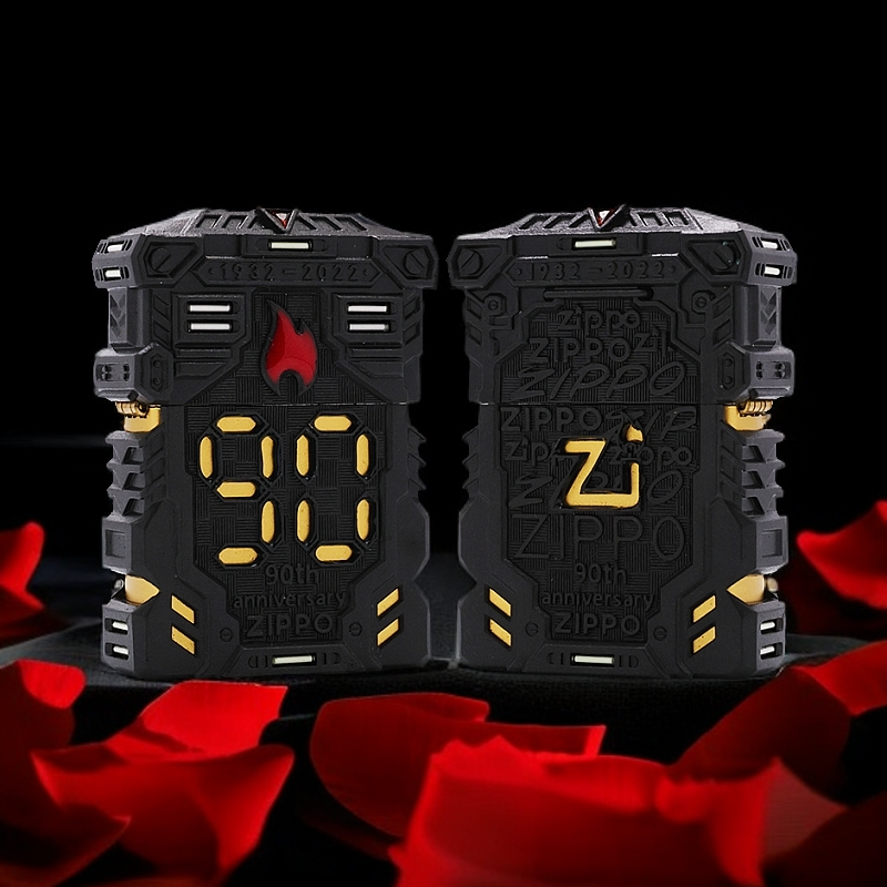 ZIPPO/之宝【90周年】套壳重甲原装正品煤油防风打火机KF-DF