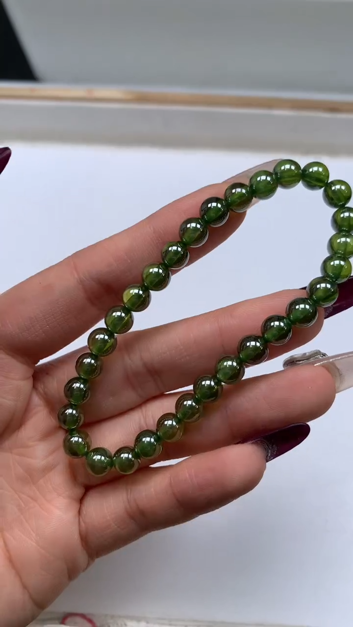 未镶嵌散珠红宝石M461 祖母 绿宝石6mm2个7.8元