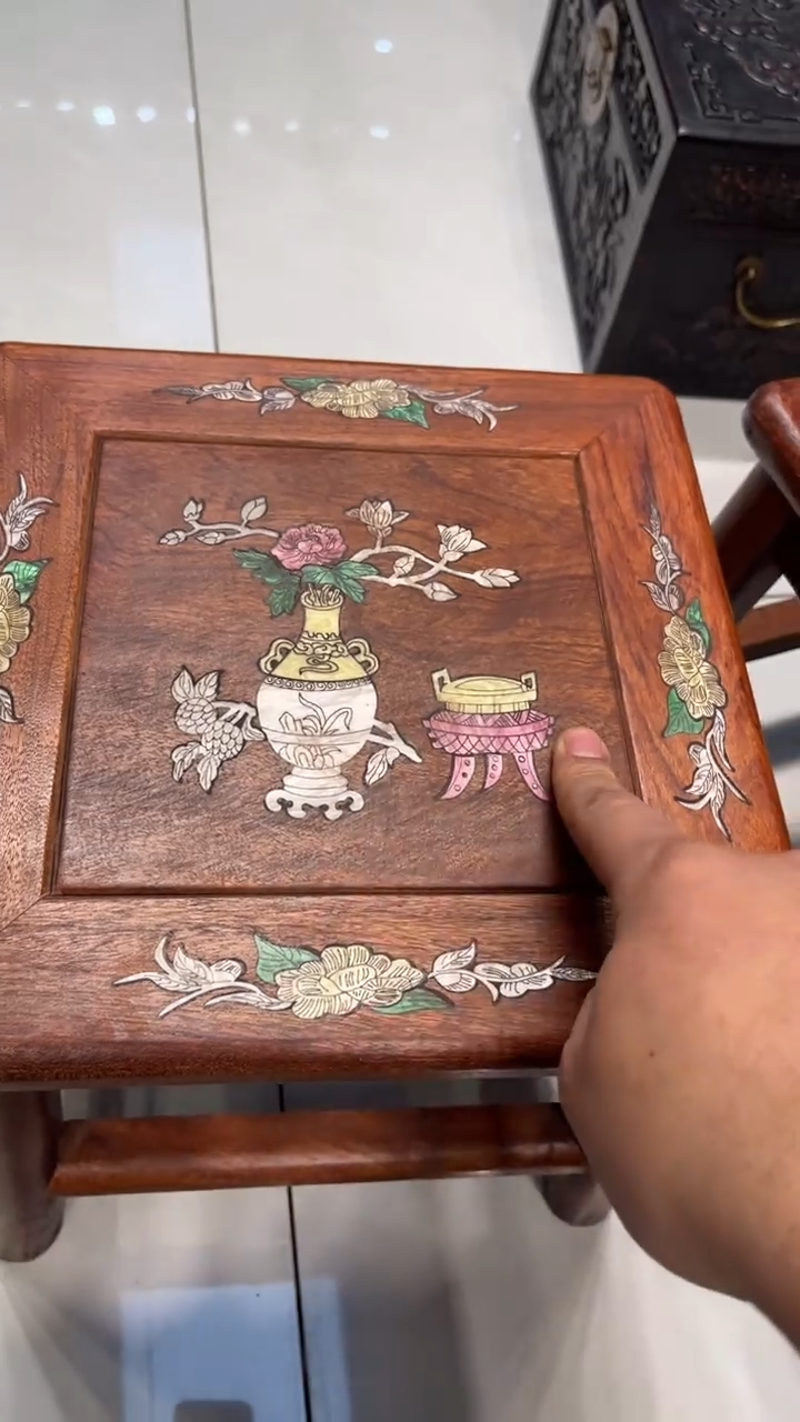 【闪购商品】木平平安安 富贵凳