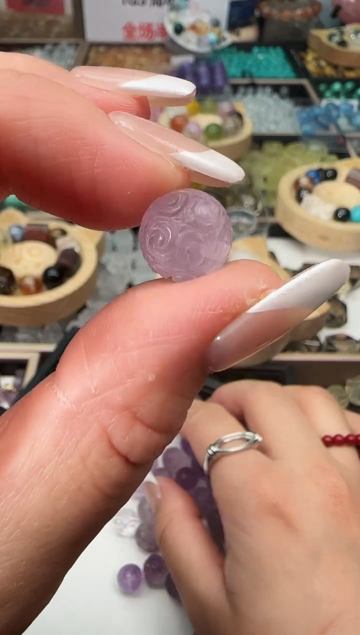 颈饰未镶嵌水晶2a多样性发其一/9.5/2个