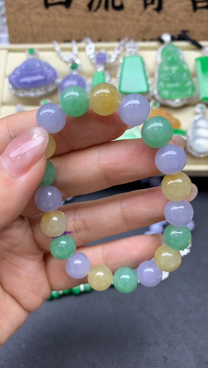 【闪购商品】翡翠手串未镶嵌464-中国好珍宝