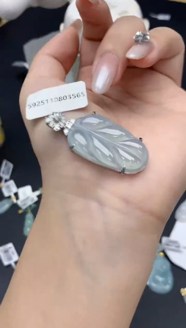 颈饰未镶嵌翡翠百元以上9元证书费自理