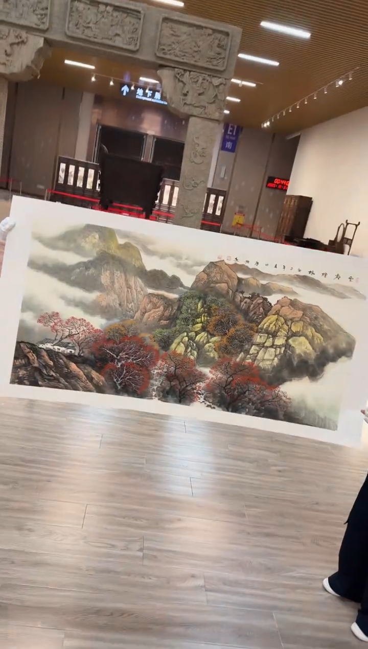 国画59赵隆轩美术馆李庆兴老师作品
