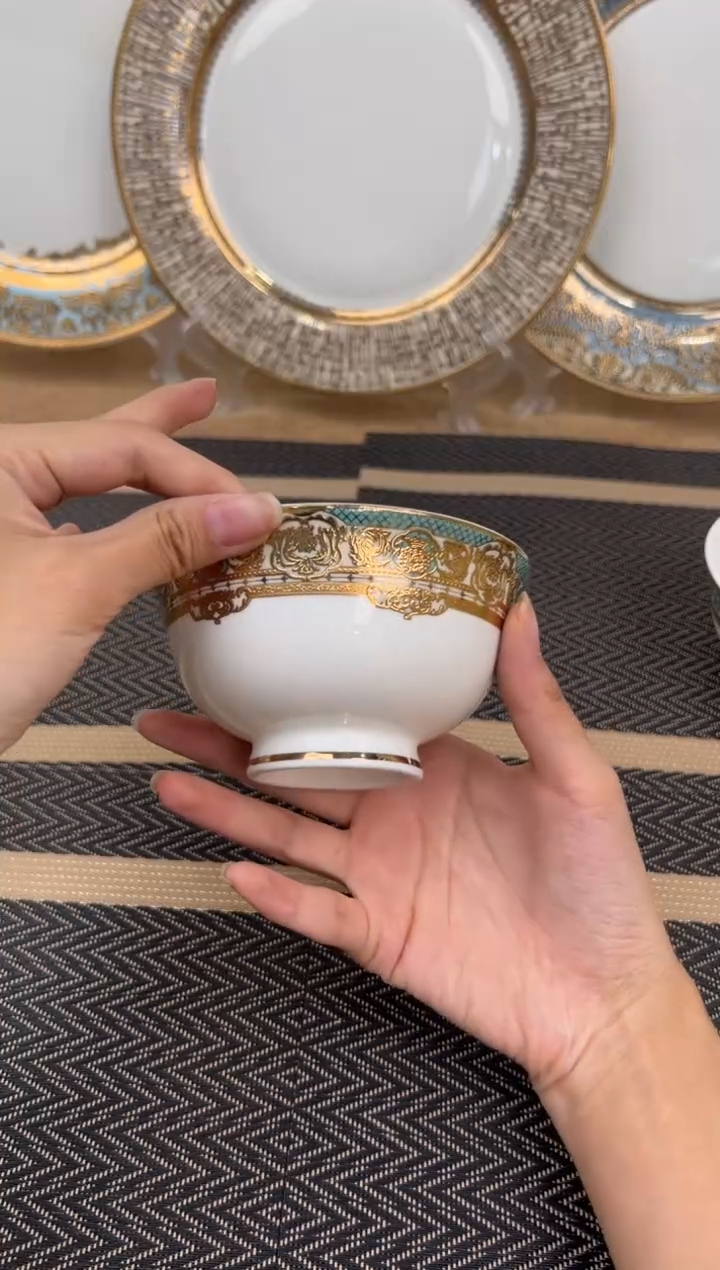 瓷片4.75寸米饭碗6个一单尾单福利