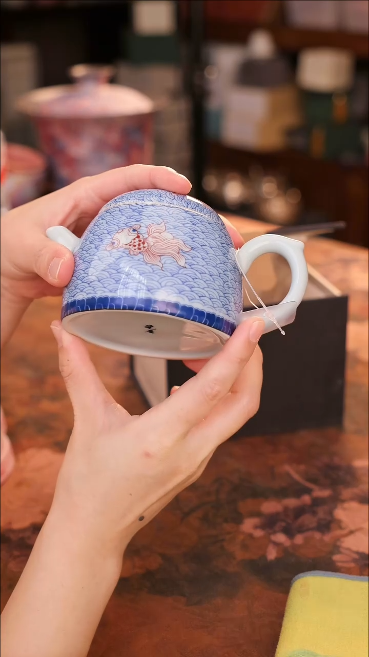 【闪购商品】陶瓷茶具（无礼盒无茶盘）@@A10847