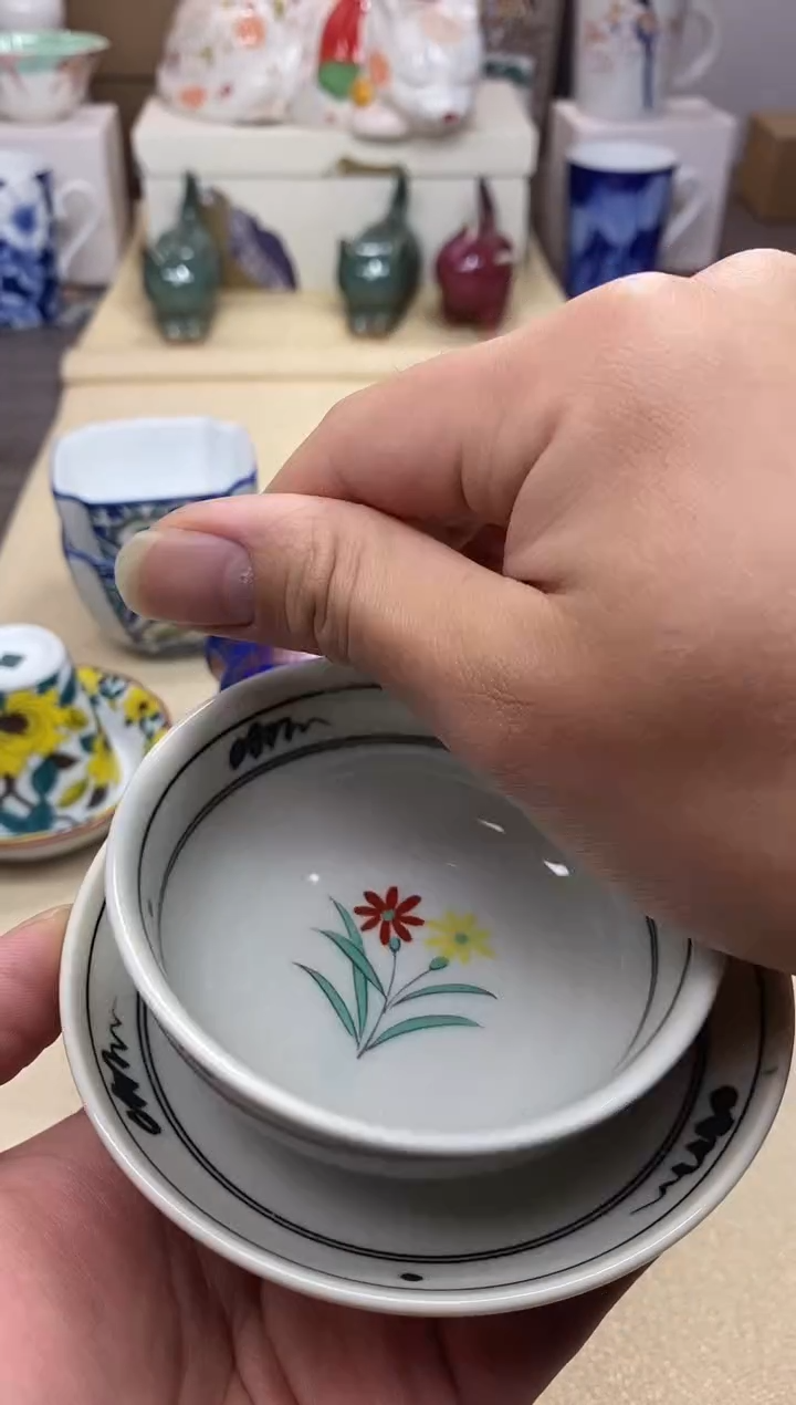 【闪购商品】茶具耐高温全品全新 （花卉杯b ）