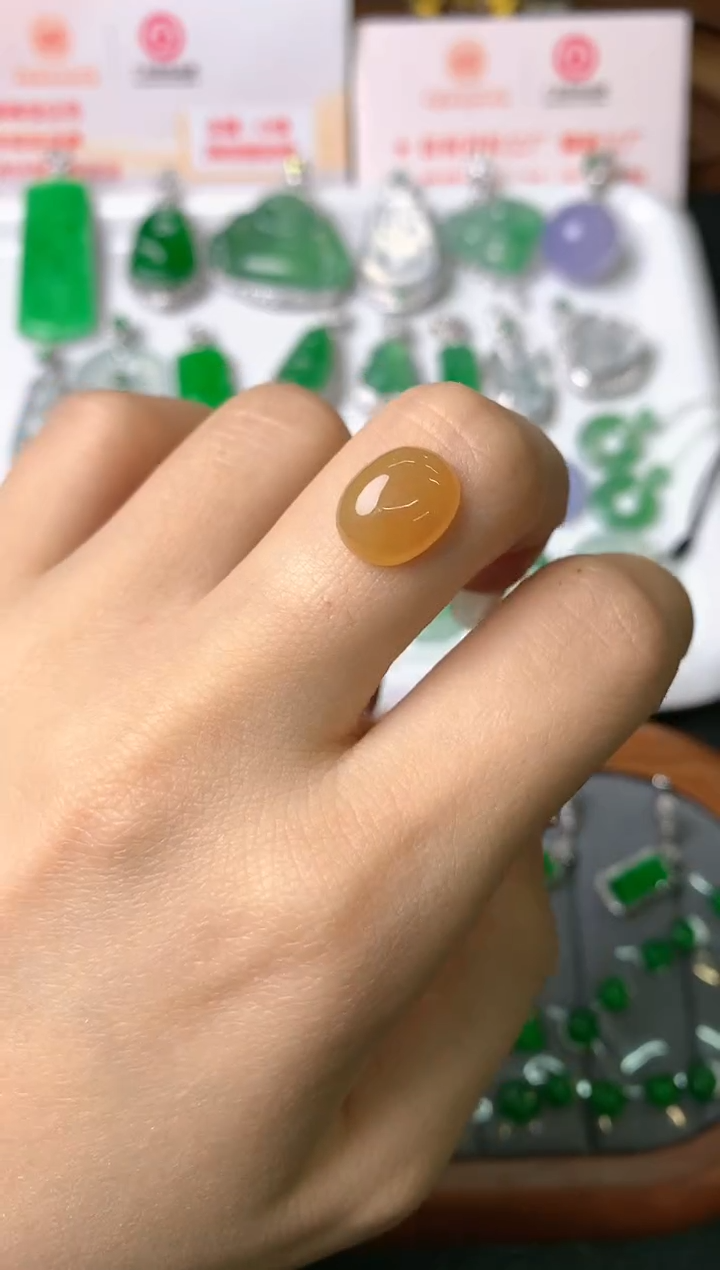 【闪购商品】定制翡翠未镶嵌裸石（镶嵌定制）