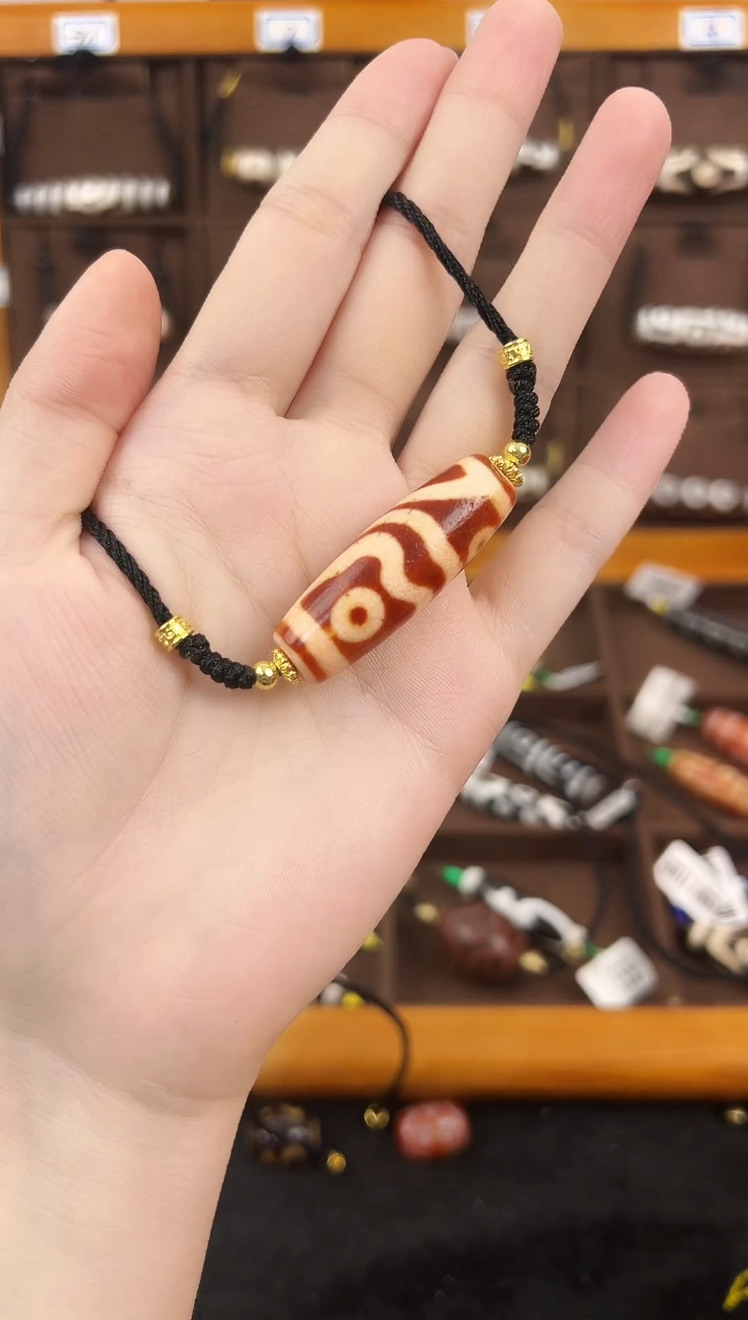 玛瑙/玉髓（覆膜）颈饰合金103.（微瑕）