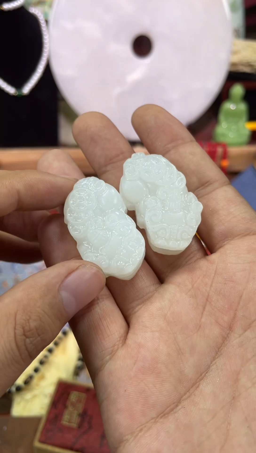 【闪购商品】和田玉001未镶嵌李总专属链接貔貅--