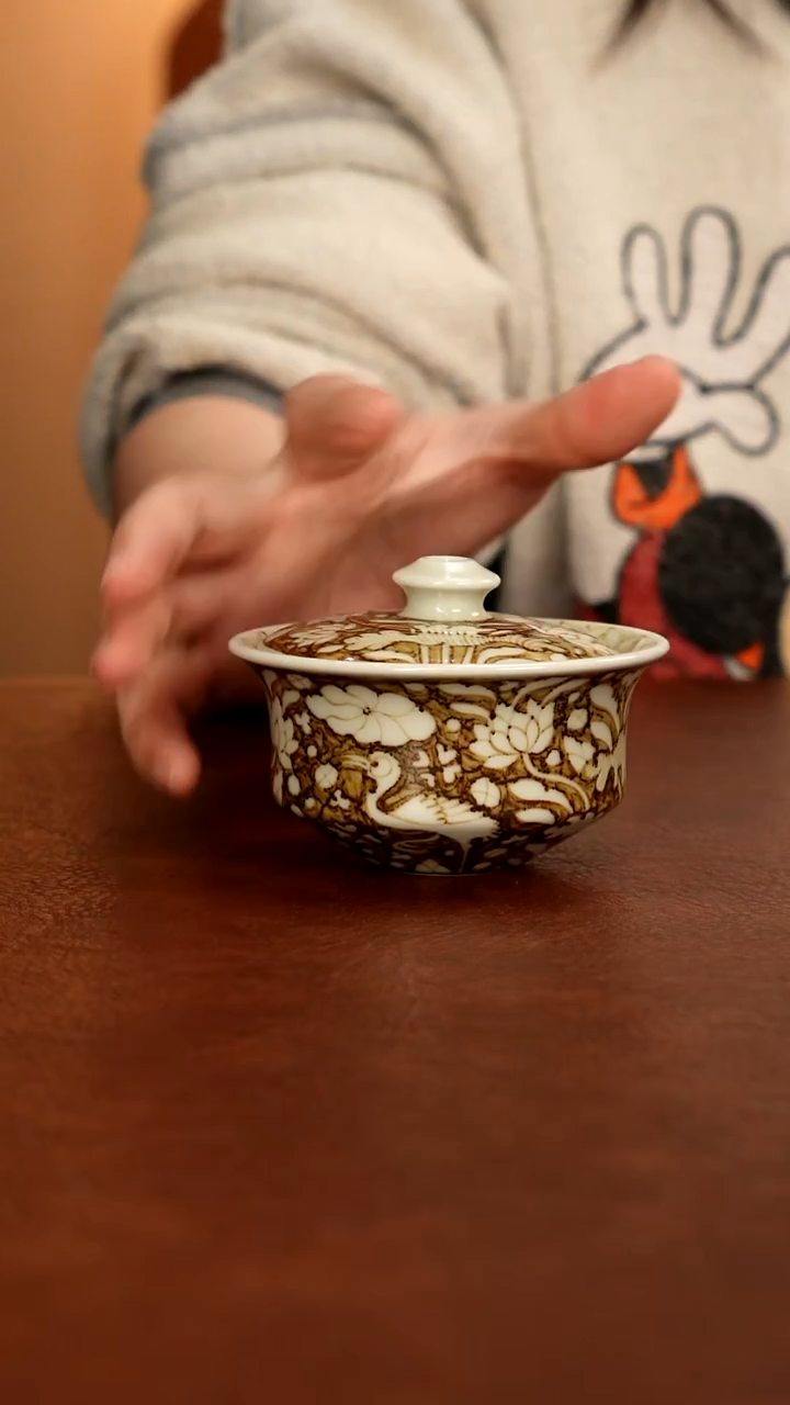 景德镇瓷器，青花瓷手绘茶具~