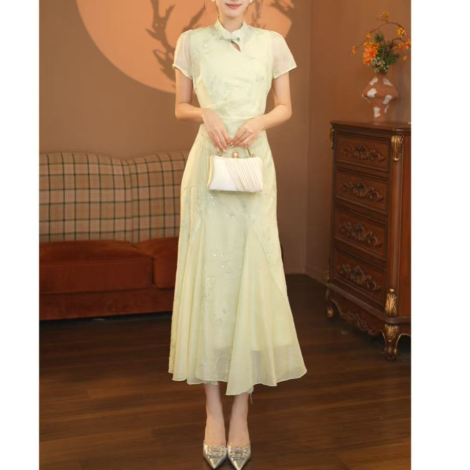 3店温迪定制-1370（薄荷之夏）连衣裙P205