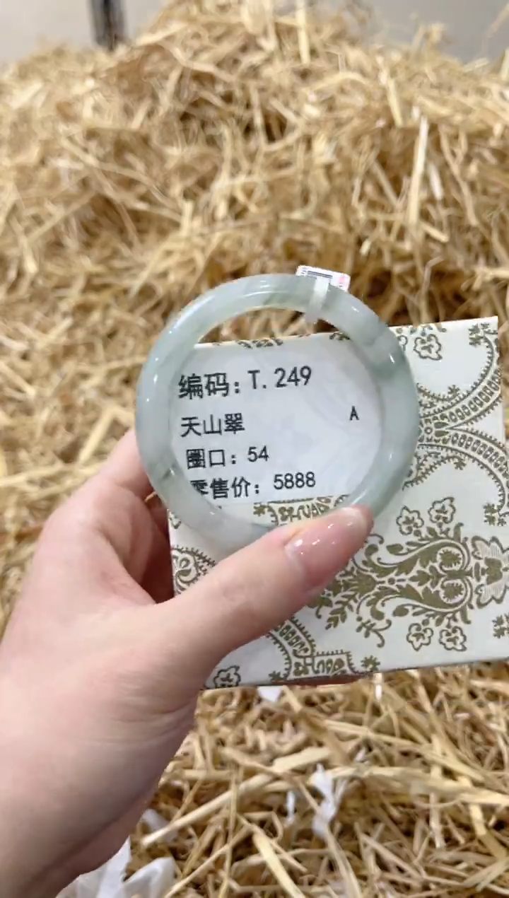 未镶嵌手镯石英质玉T.249