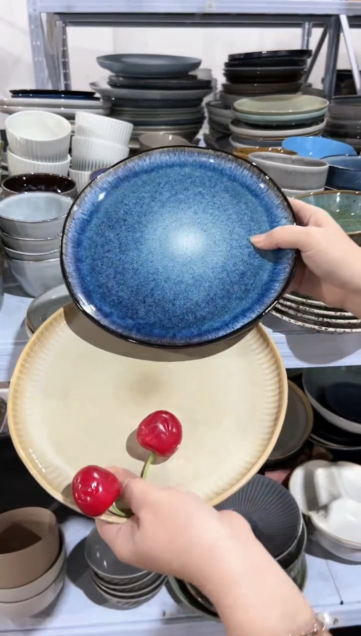 【闪购商品】瓷片外贸尾货瑕疵满20包邮X2 小盘组合