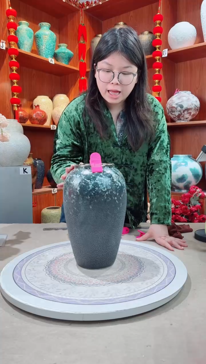 【闪购商品】瓶孤品 微瑕陶瓷花瓶 无花 a229