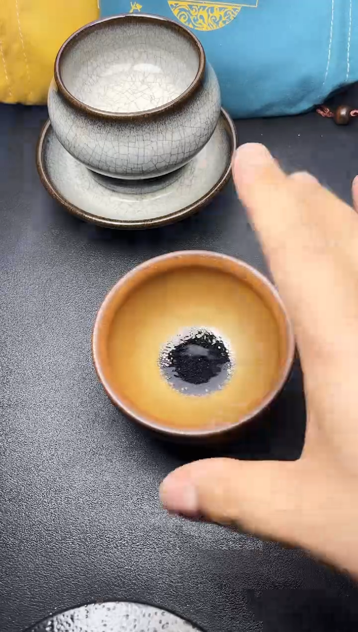 【闪购商品】茶盏511叶紫建盏叶紫建盏